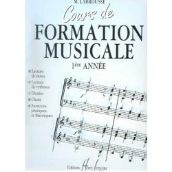 Cours de Formation Musicale...