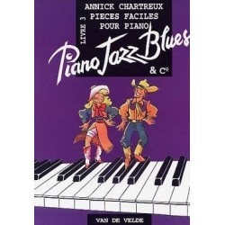 Piano jazz blues livre 3...