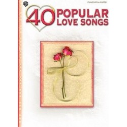 40 popular love songs Piano...