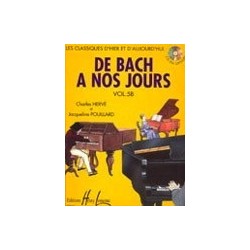 De Bach à nos jours Vol5B Charles Hervé et Jacqueline POUILLARD Ed Henry Lemoine Melody music caen