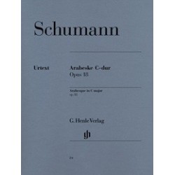 Arabesque in C major op18 Schumann Urtext Melody music caen