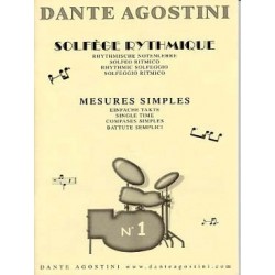 Dante Agostini Solfege rythmique N°1 Melody music caen