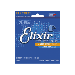 Elixir Cordes Electriques Nanoweb Melody music caen