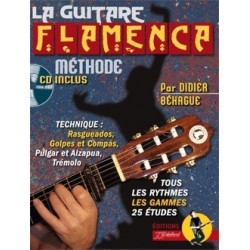 Methode La Guitare Flamenca avec CD Melody Music Caen