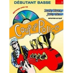 Débutant Basse Vol1 Rock, Blues, Jazz Ed Coup de Pouce Melody music caen
